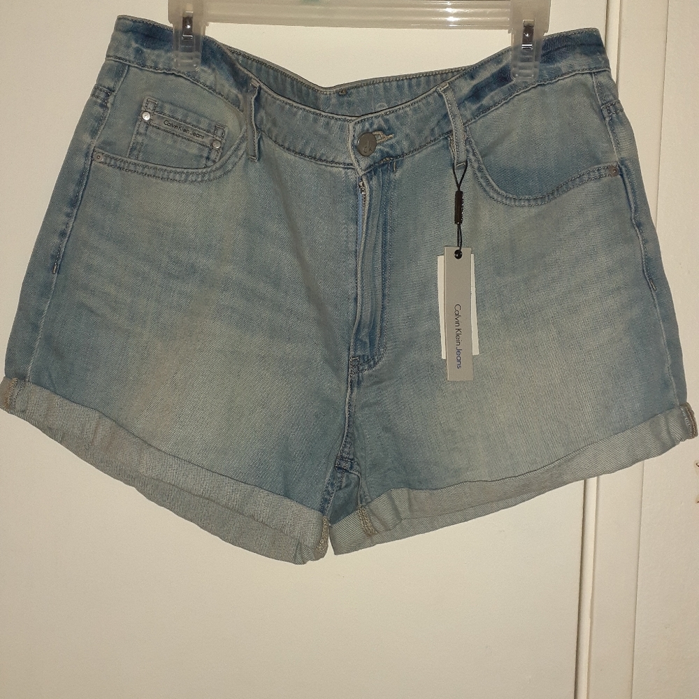 NWT Calvin klein jean shorts